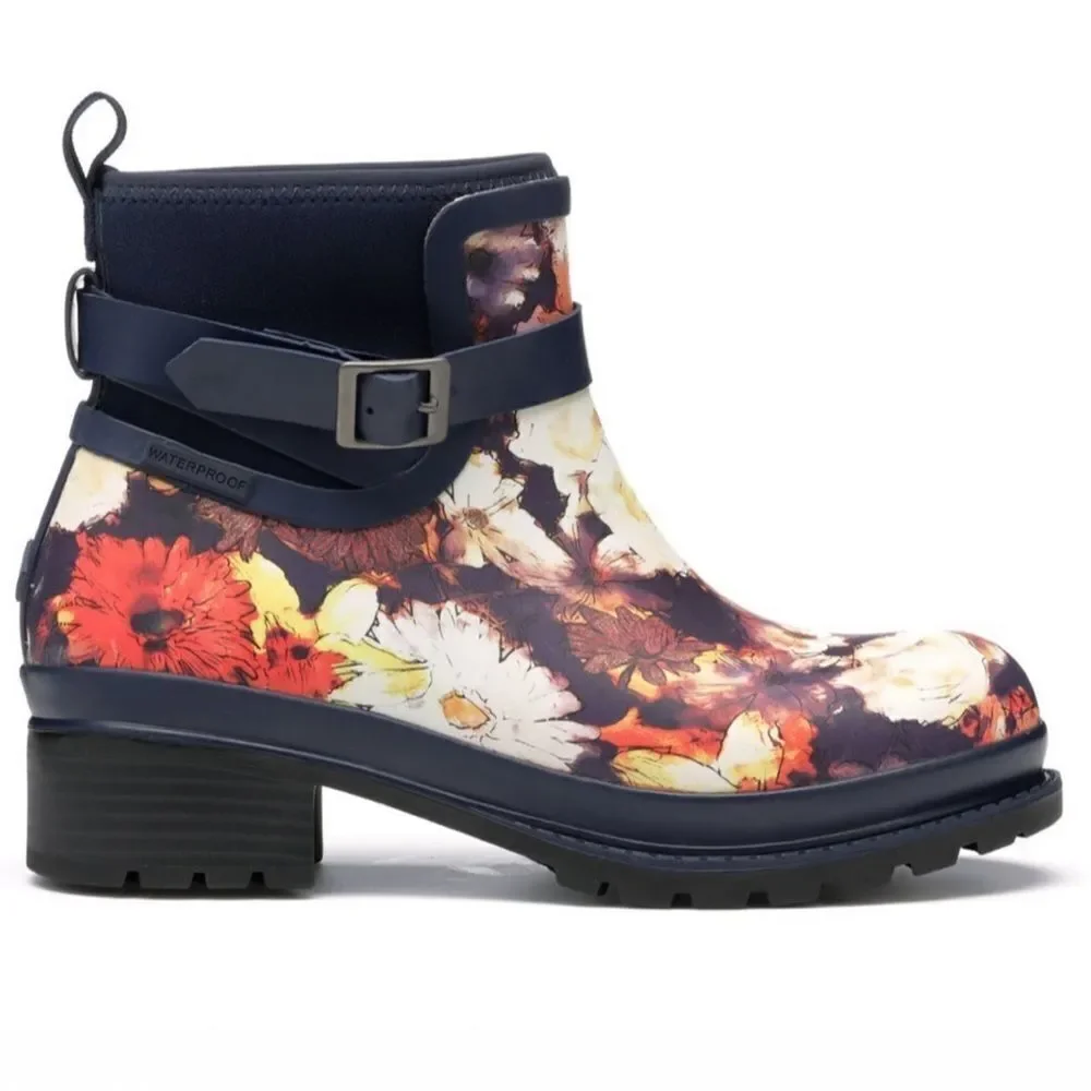 Muck Floral Ankle Boots